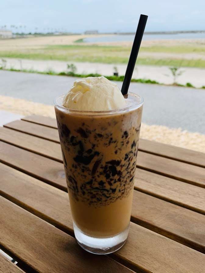【泉南　カフェ】今はクラッシュコーヒーゼリーが人気です！